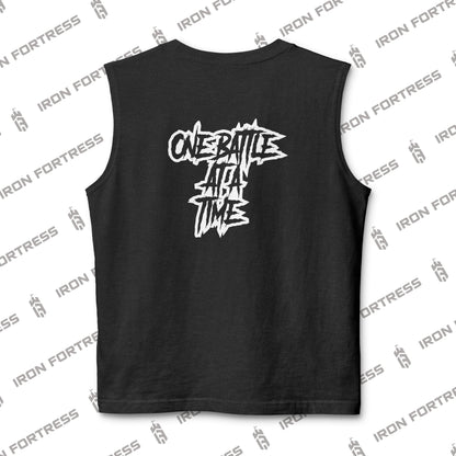 Battle Script Muscle Tank