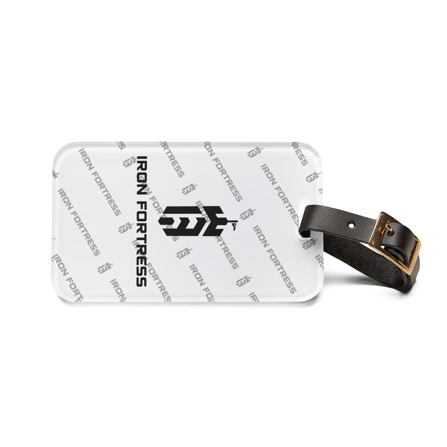 Tactical White Luggage Tag