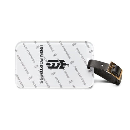 Tactical White Luggage Tag