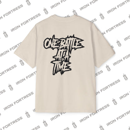 Battle Script Oversized Tee