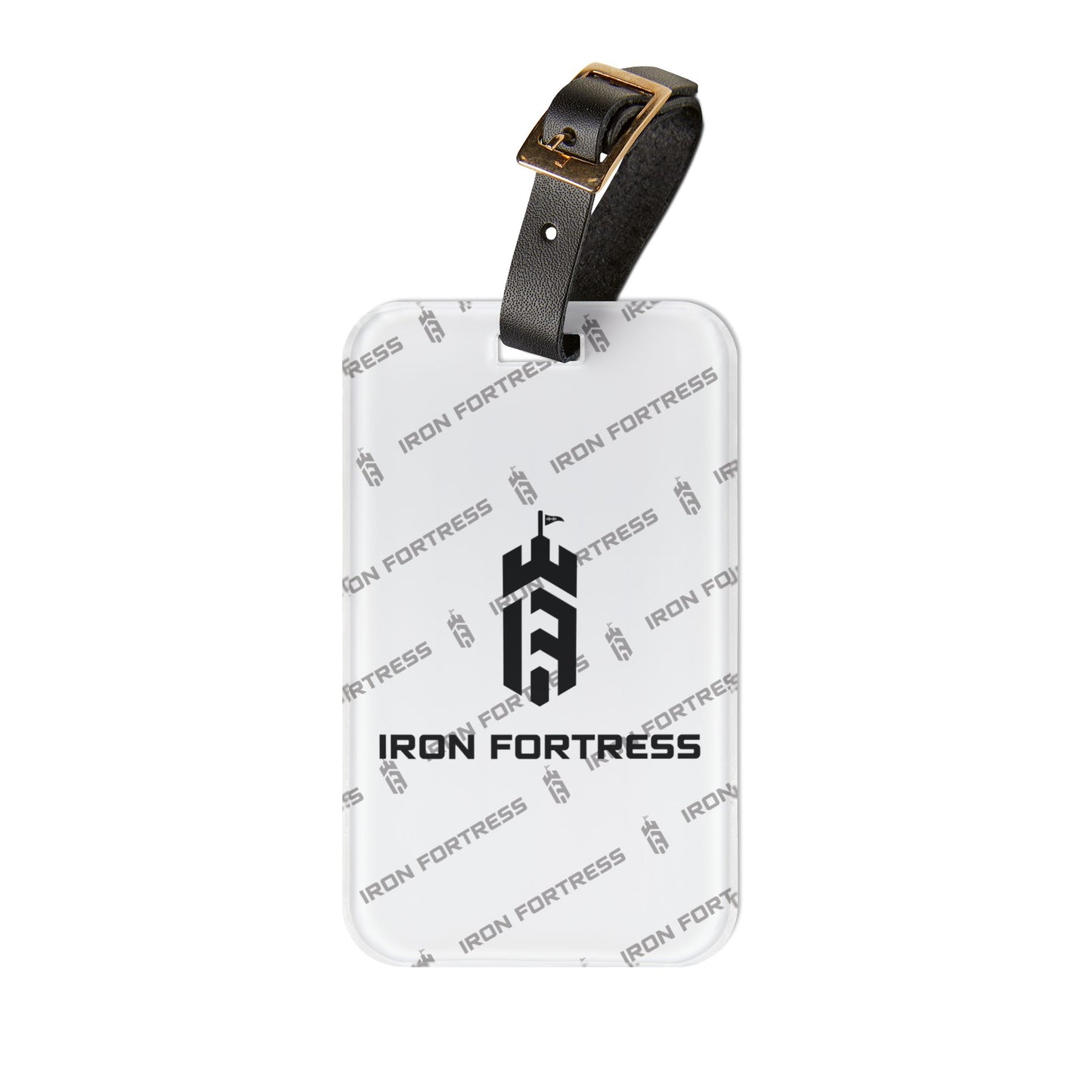Tactical White Luggage Tag