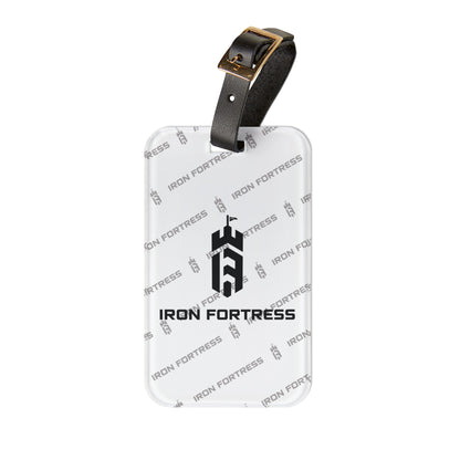 Tactical White Luggage Tag