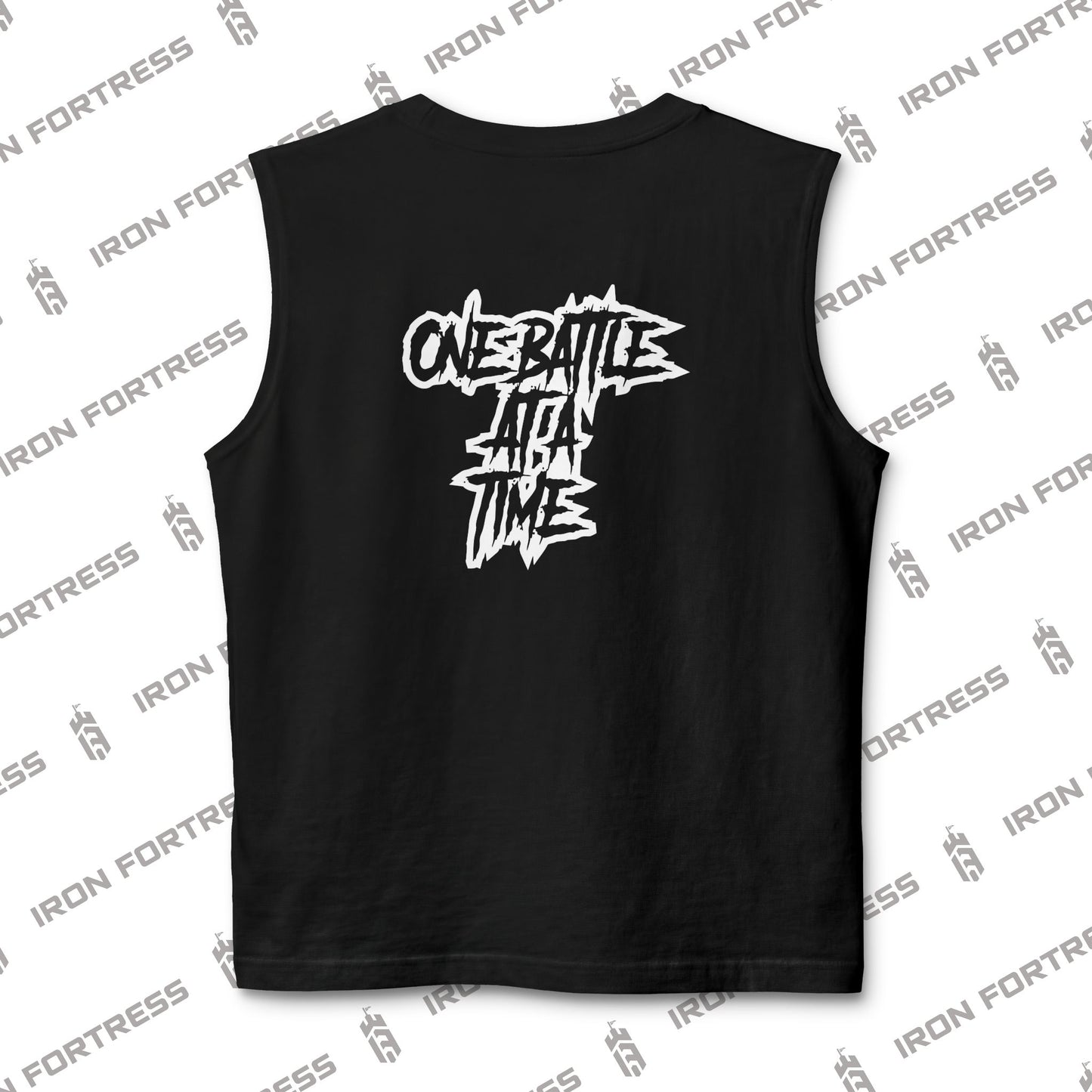 Battle Script Muscle Tank