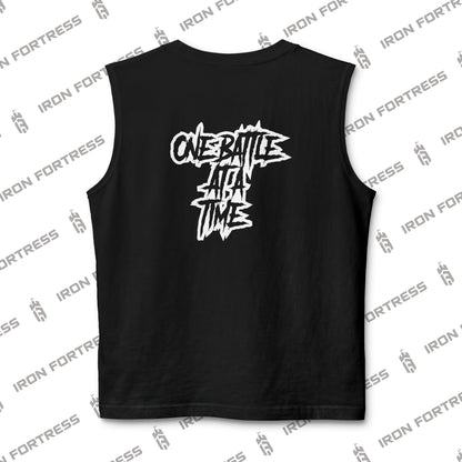 Battle Script Muscle Tank