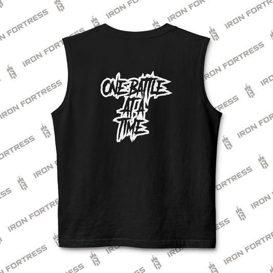Battle Script Muscle Tank