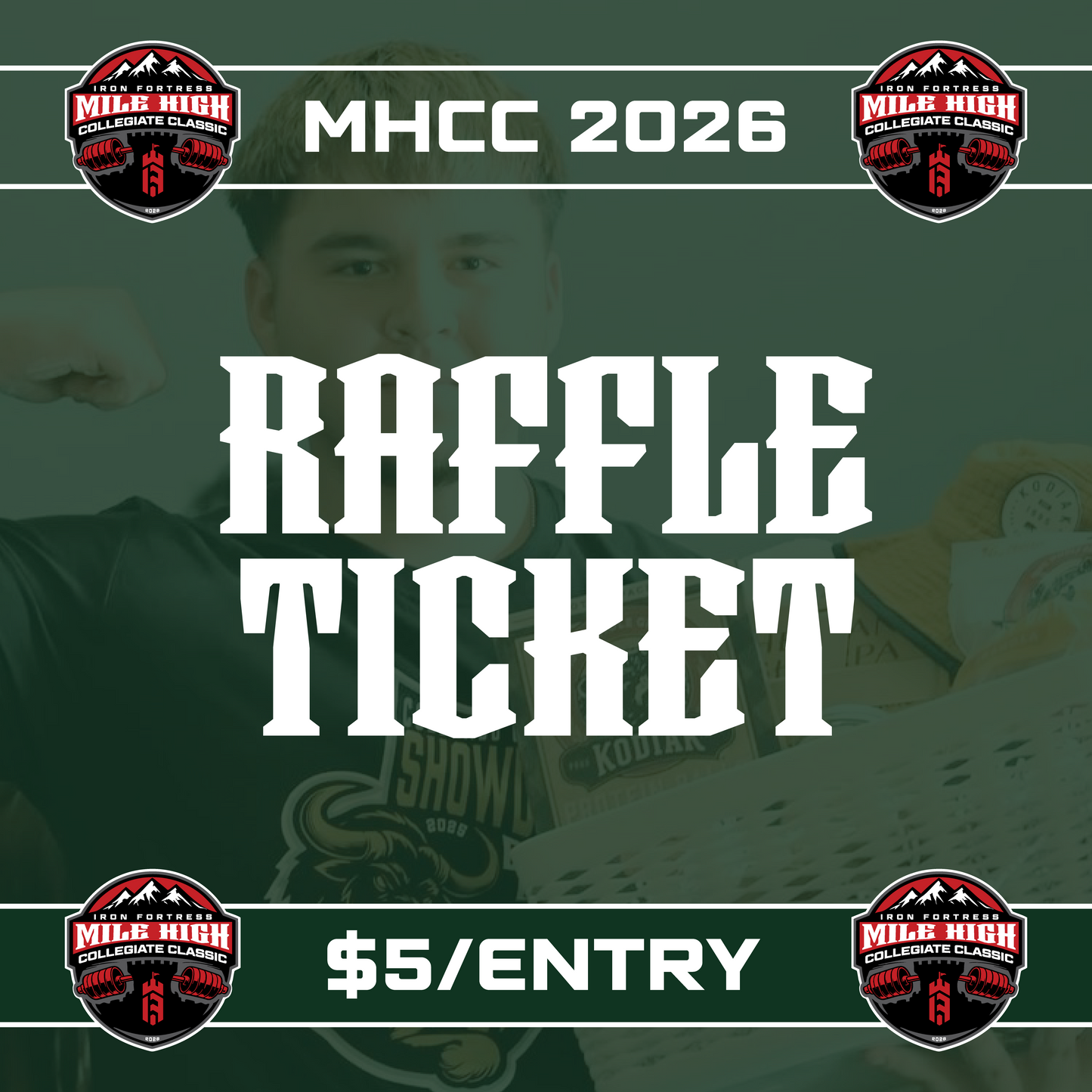 MHCC 2026 Raffle Ticket